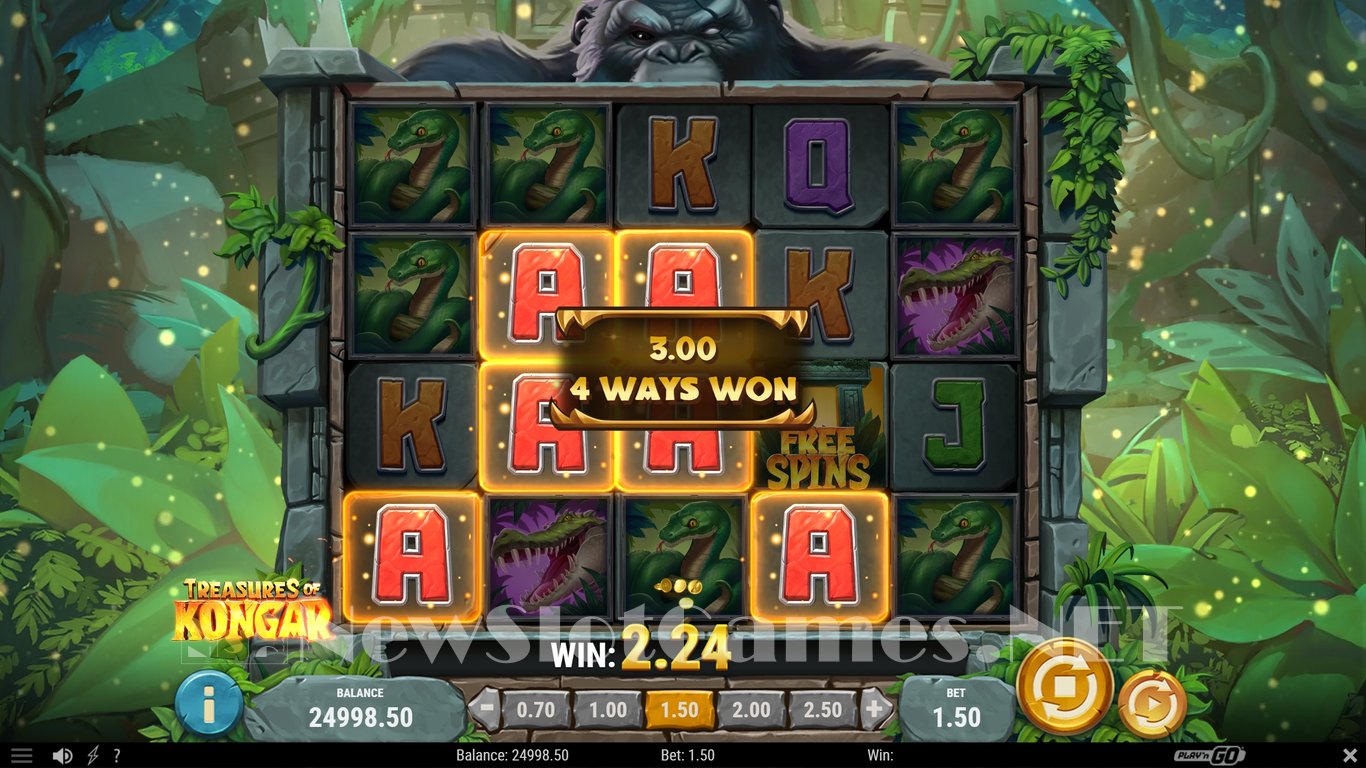 Treasures of Kongar Slot Demo Image