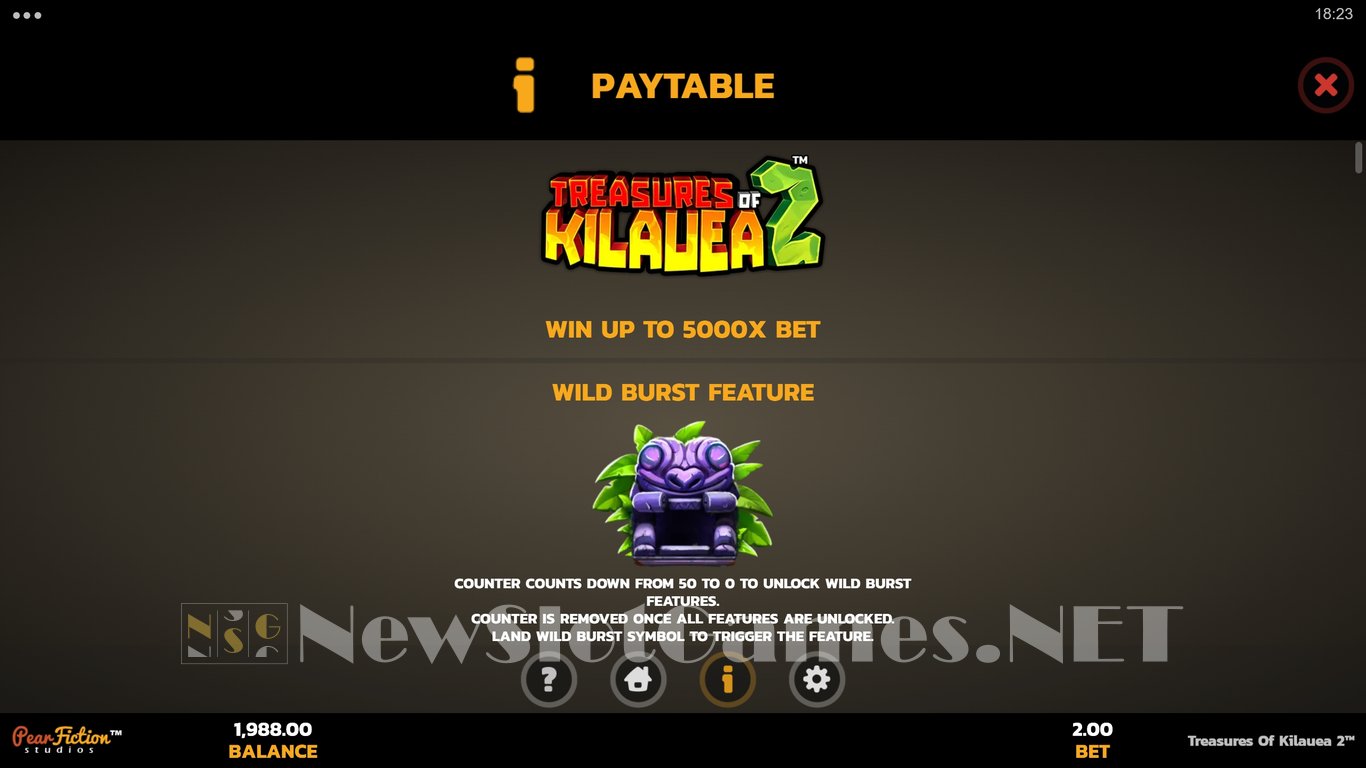 Treasures of Kilauea 2 Slot Slot Image in Demo - pic. 7
