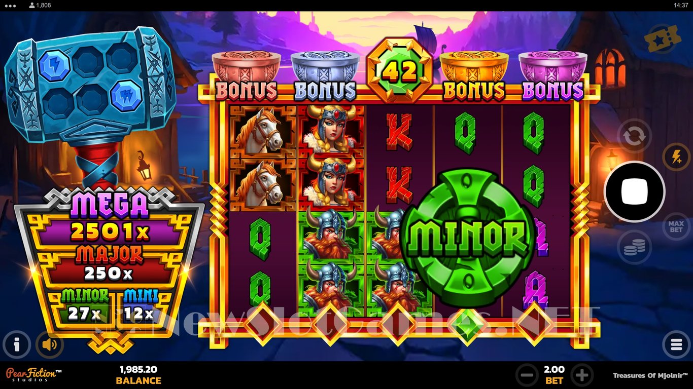 Treasures of Mjolnir Slot Slot Image in Demo - pic. 4