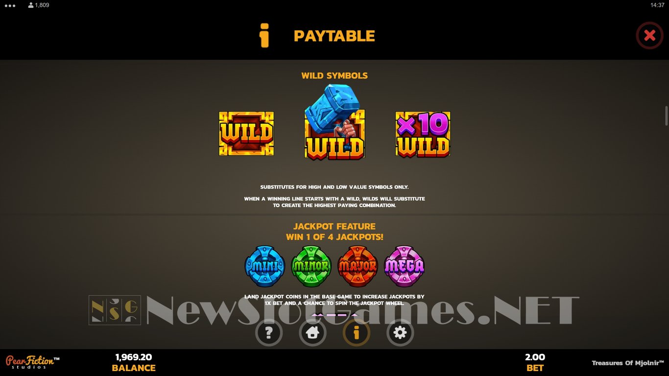 Treasures of Mjolnir Slot Slot Image in Demo - pic. 8