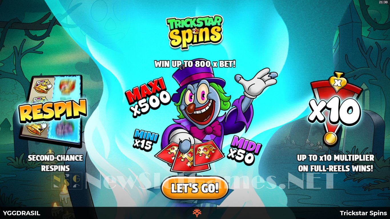 Trickstar Spins Slot Demo Image