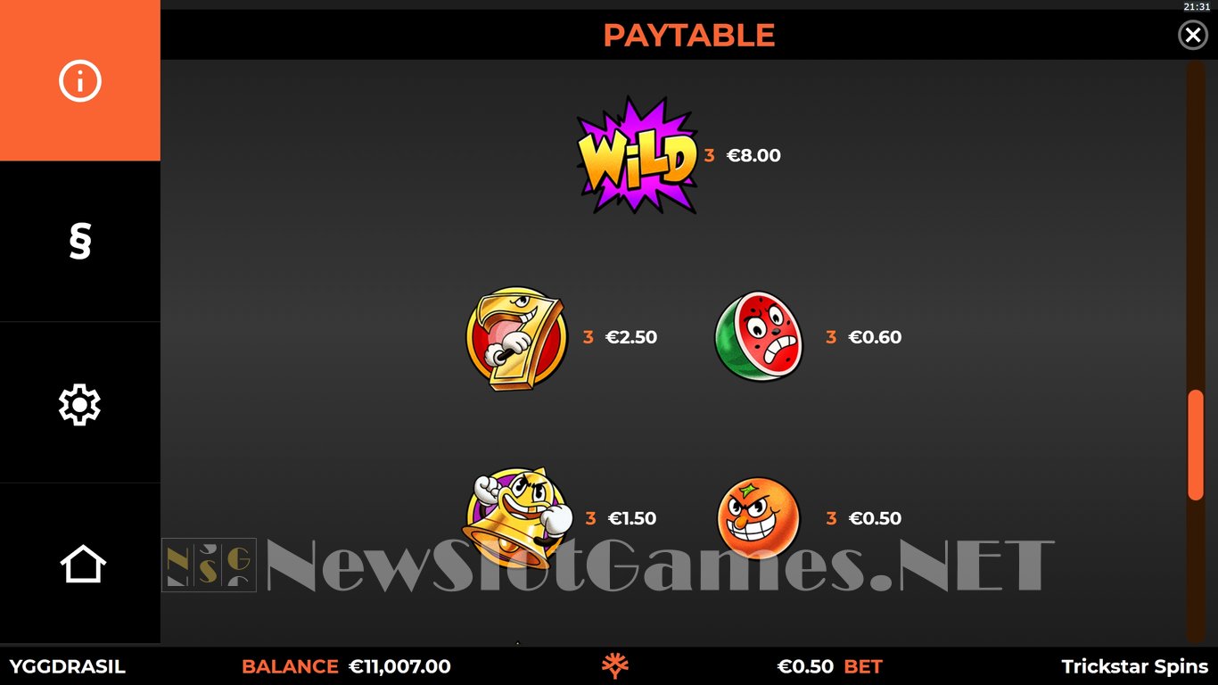 Trickstar Spins Slot Slot Image in Demo - pic. 9