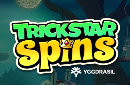 Trickstar Spins Slot Logo