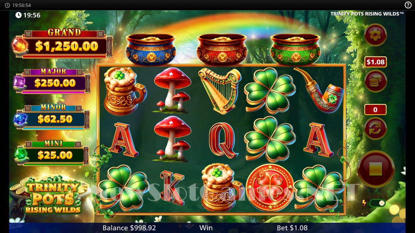 Trinity Pots Rising Wilds Slot Slot Image in Demo - pic. 2