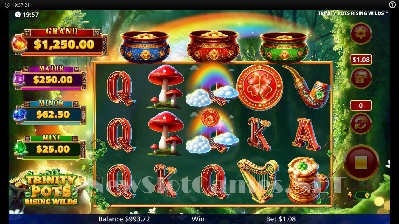 Trinity Pots Rising Wilds Slot Slot Image in Demo - pic. 4