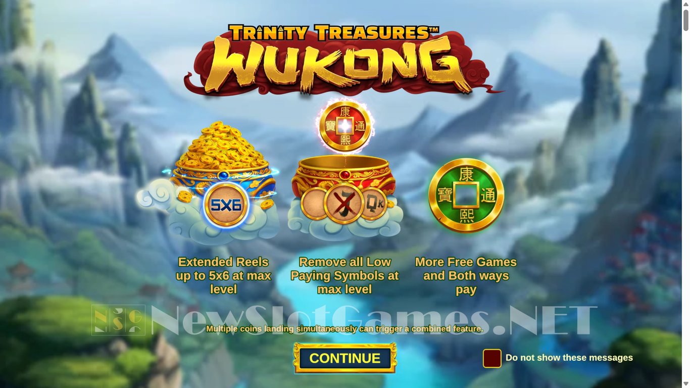 Trinity Treasures Wukong Slot Demo Image