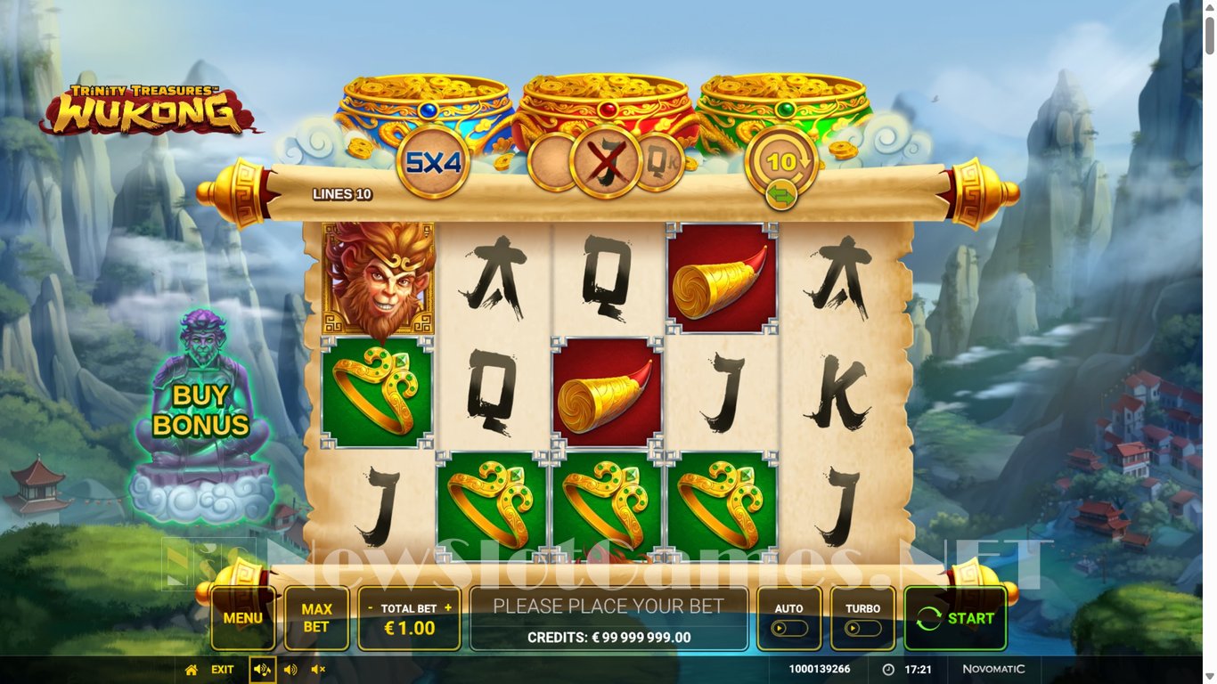 Trinity Treasures Wukong Slot Slot Image in Demo - pic. 2