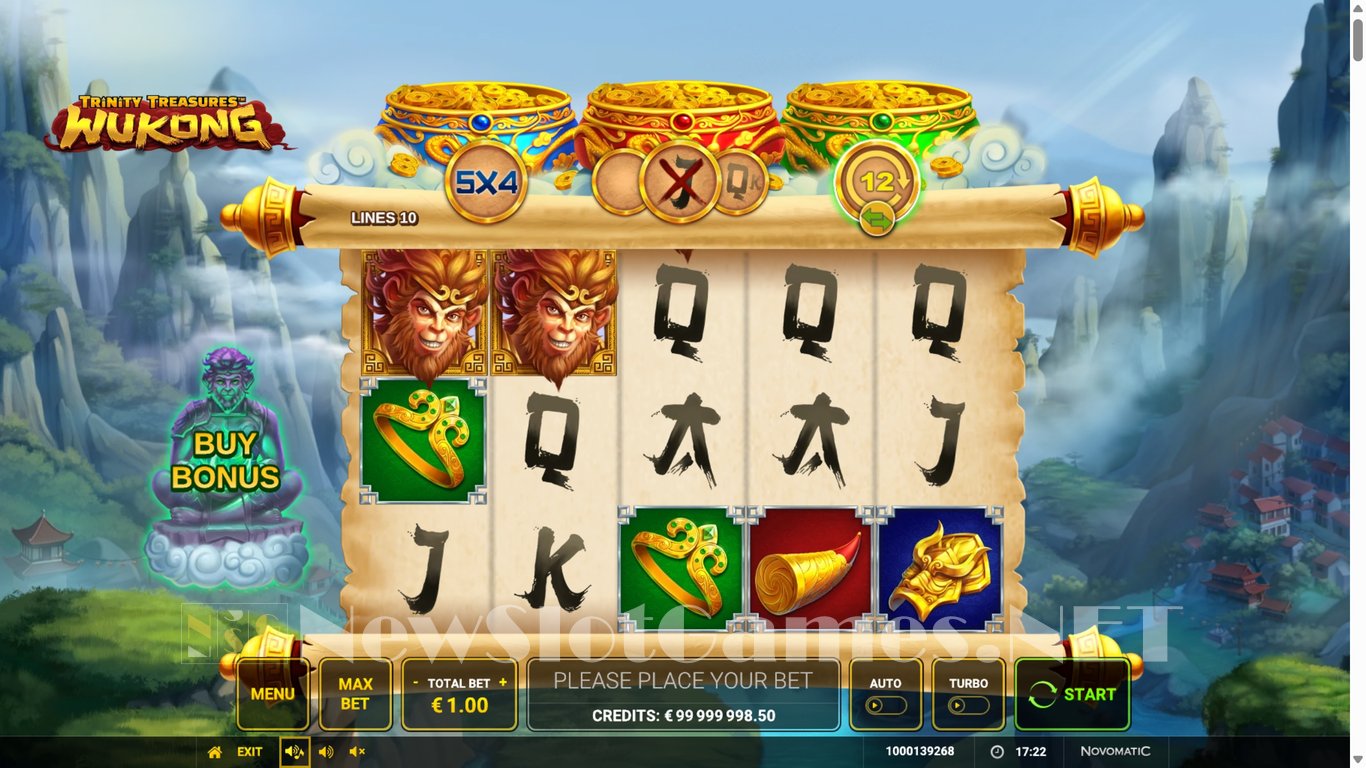 Trinity Treasures Wukong Slot Slot Image in Demo - pic. 3