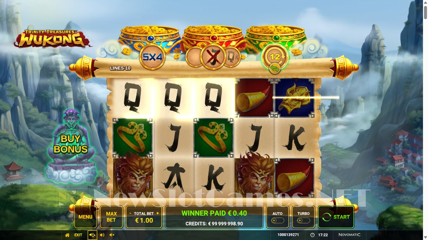 Trinity Treasures Wukong Slot Slot Image in Demo - pic. 5
