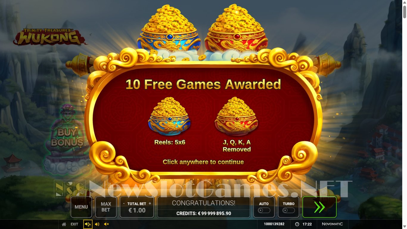 Trinity Treasures Wukong Slot Slot Image in Demo - pic. 7