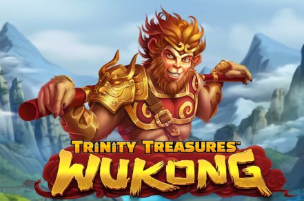 Trinity Treasures Wukong Slot Logo