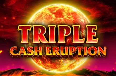 Triple Cash Eruption Slot Logo