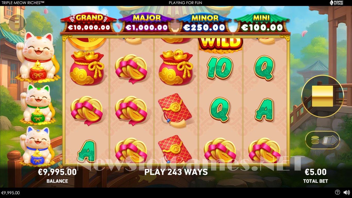 Triple Meow Riches Slot Demo Image