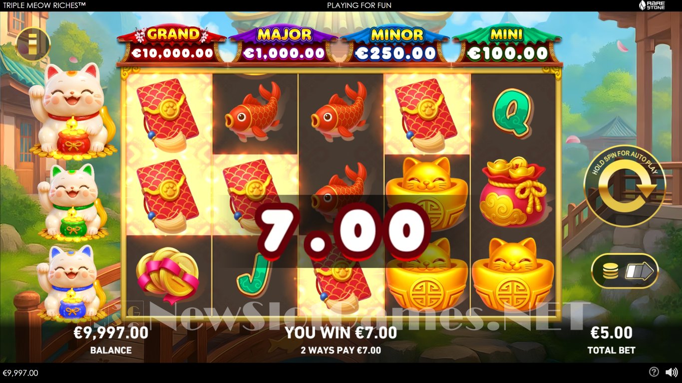 Triple Meow Riches Slot Slot Image in Demo - pic. 2