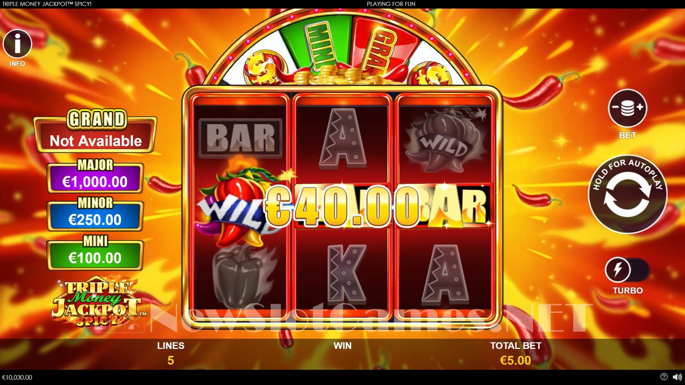 Triple Money Jackpot Spicy Slot Slot Image in Demo - pic. 2
