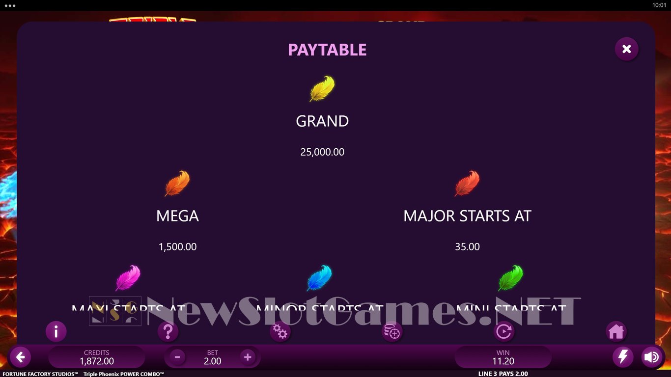 Triple Phoenix Power Combo Slot Slot Image in Demo - pic. 9