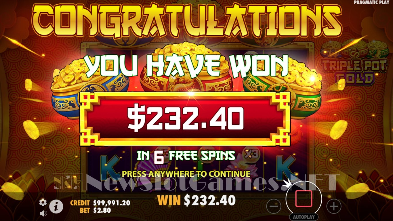 Triple Pot Gold Slot Slot Image in Demo - pic. 10