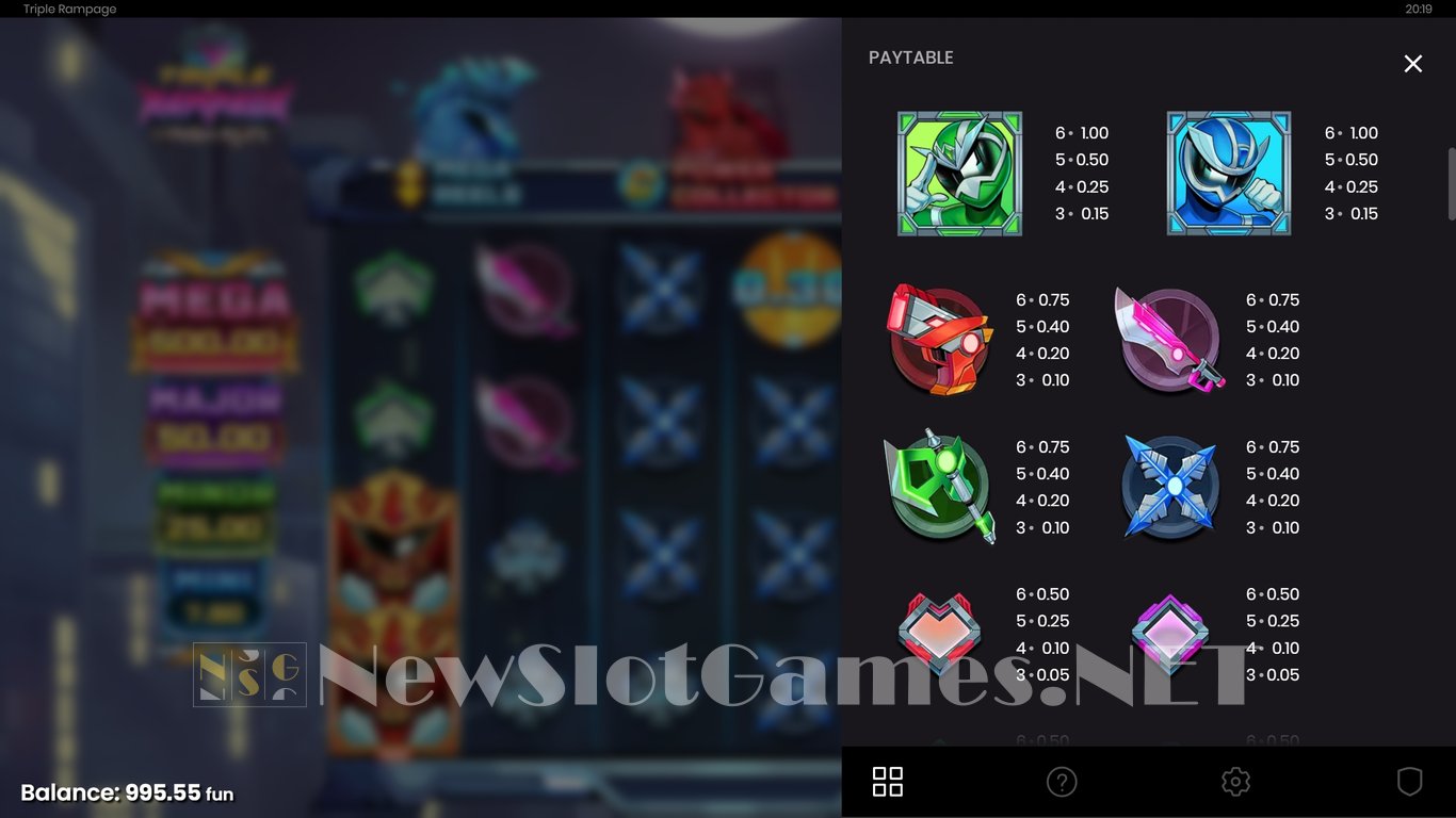 Triple Rampage Slot Slot Image in Demo - pic. 8