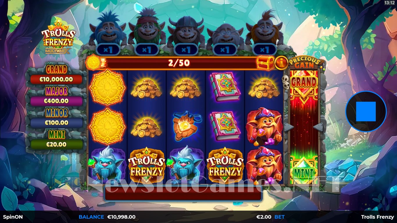 Trolls Frenzy MultiMax Slot Slot Image in Demo - pic. 2