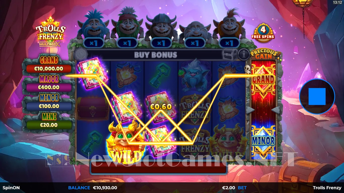 Trolls Frenzy MultiMax Slot Slot Image in Demo - pic. 7
