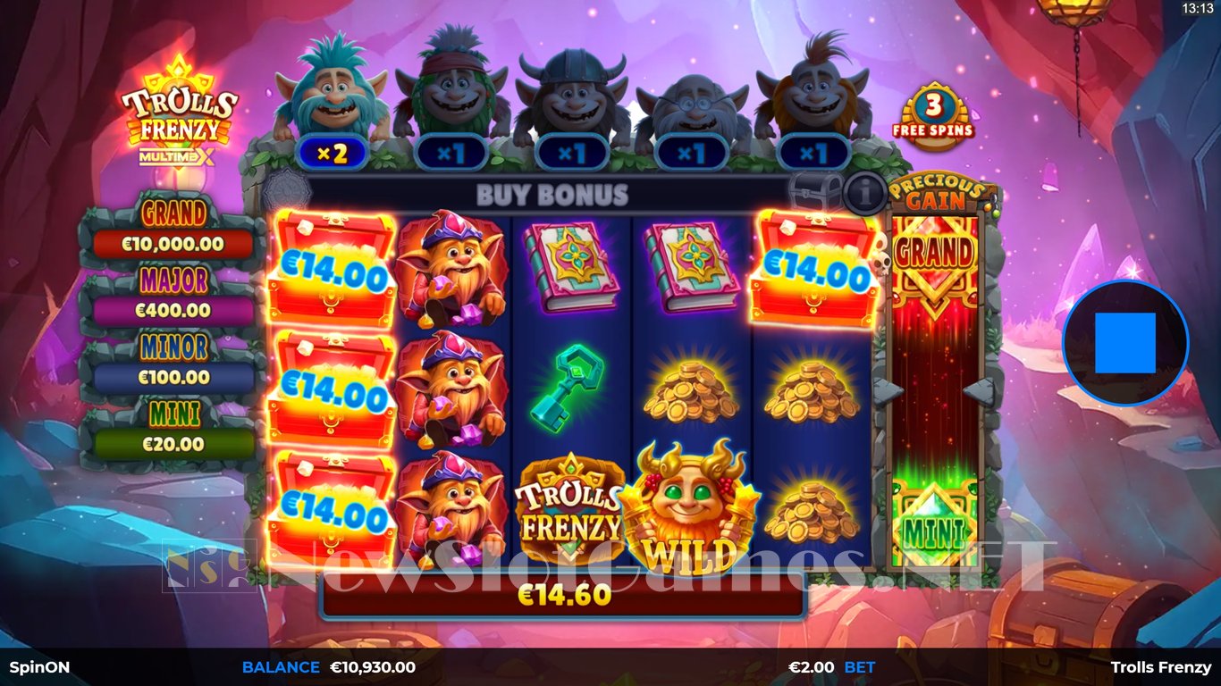 Trolls Frenzy MultiMax Slot Slot Image in Demo - pic. 8