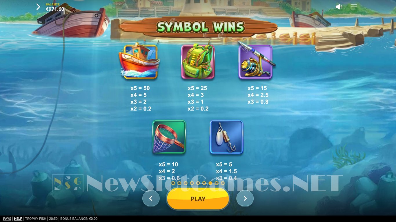 Trophy Fish Slot Slot Image in Demo - pic. 13