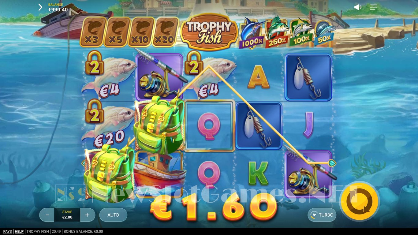 Trophy Fish Slot Slot Image in Demo - pic. 6