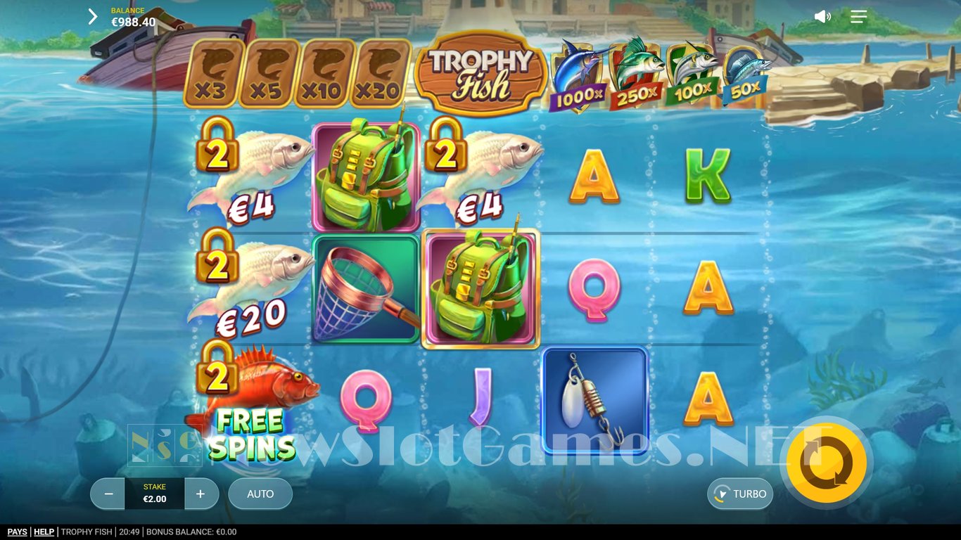 Trophy Fish Slot Slot Image in Demo - pic. 7