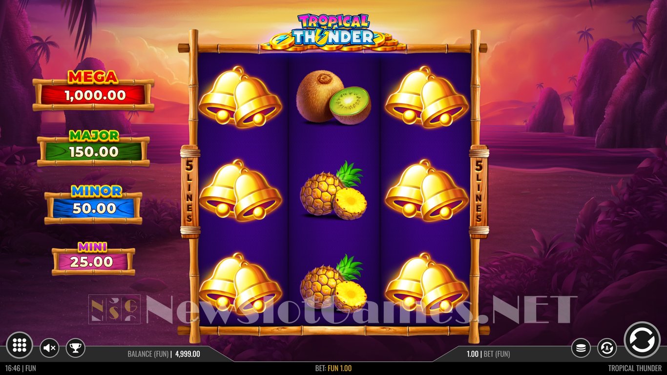 Tropical Thunder Slot Demo Image