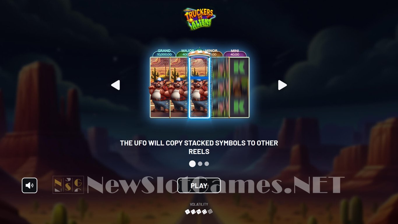 Truckers & Aliens Slot Demo Image