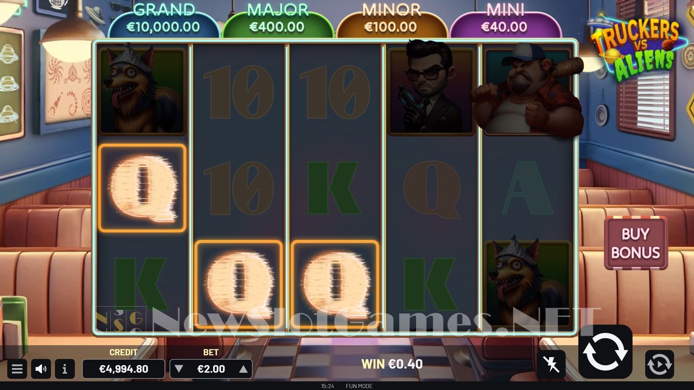 Truckers & Aliens Slot Slot Image in Demo - pic. 3