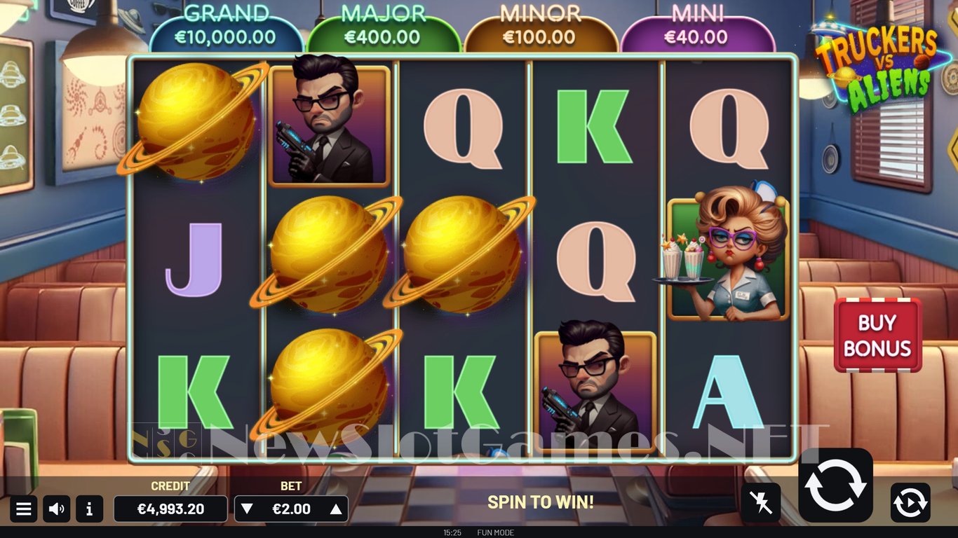 Truckers & Aliens Slot Slot Image in Demo - pic. 4