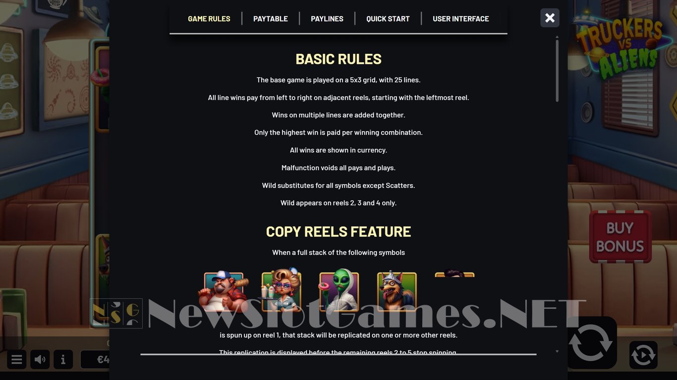 Truckers & Aliens Slot Slot Image in Demo - pic. 8