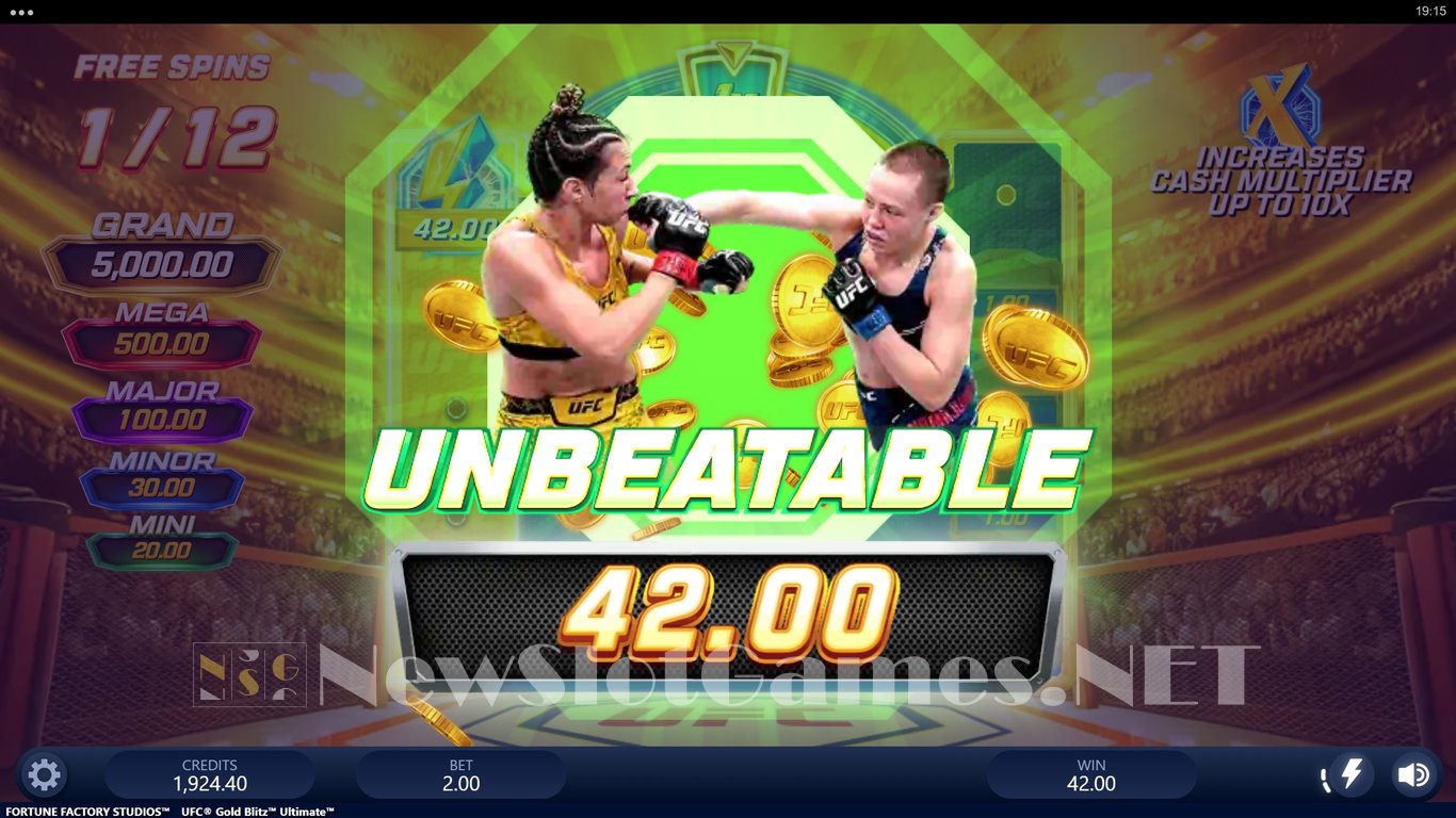 UFC Gold Blitz Ultimate Slot Slot Image in Demo - pic. 10
