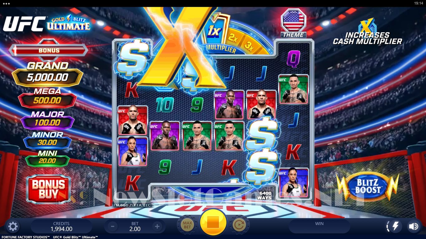UFC Gold Blitz Ultimate Slot Slot Image in Demo - pic. 3