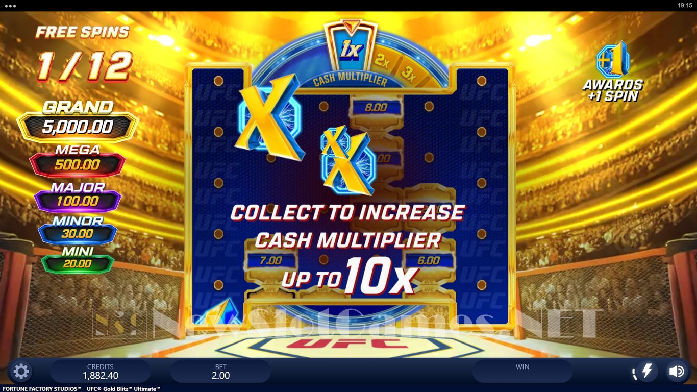 UFC Gold Blitz Ultimate Slot Slot Image in Demo - pic. 8