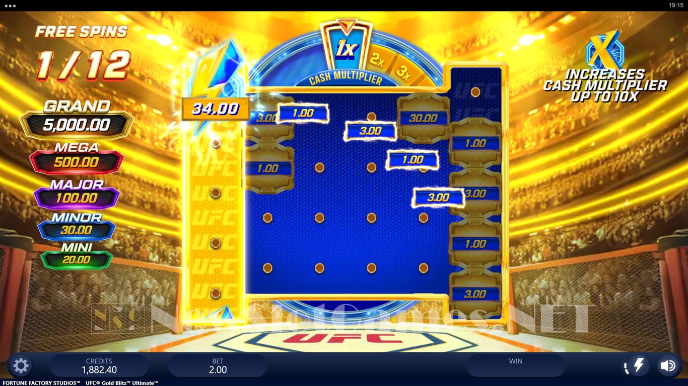 UFC Gold Blitz Ultimate Slot Slot Image in Demo - pic. 9