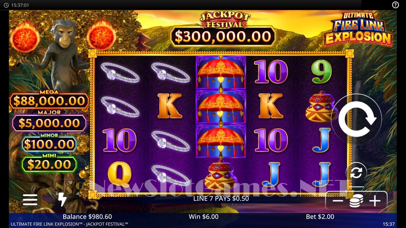Ultimate Fire Link Explosion Slot Slot Image in Demo - pic. 4