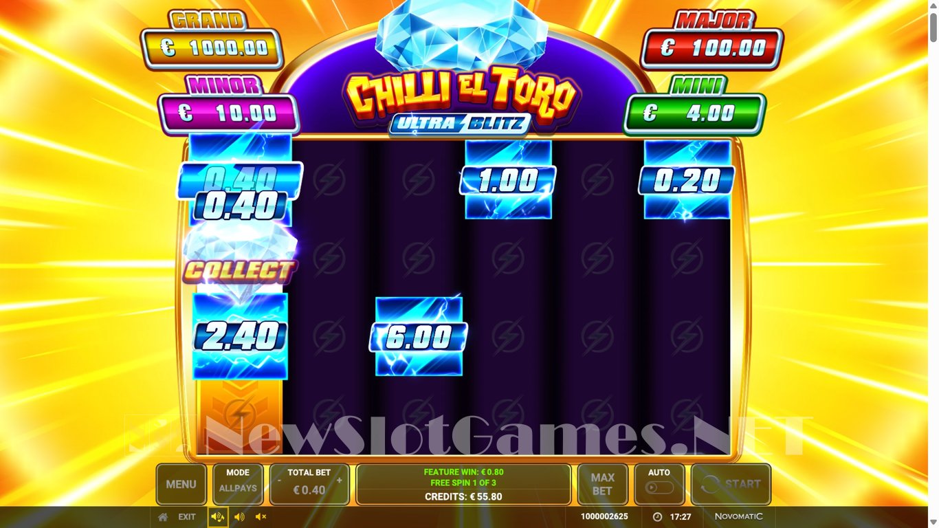 Ultra Blitz - Chilli El Toro Slot Slot Image in Demo - pic. 7