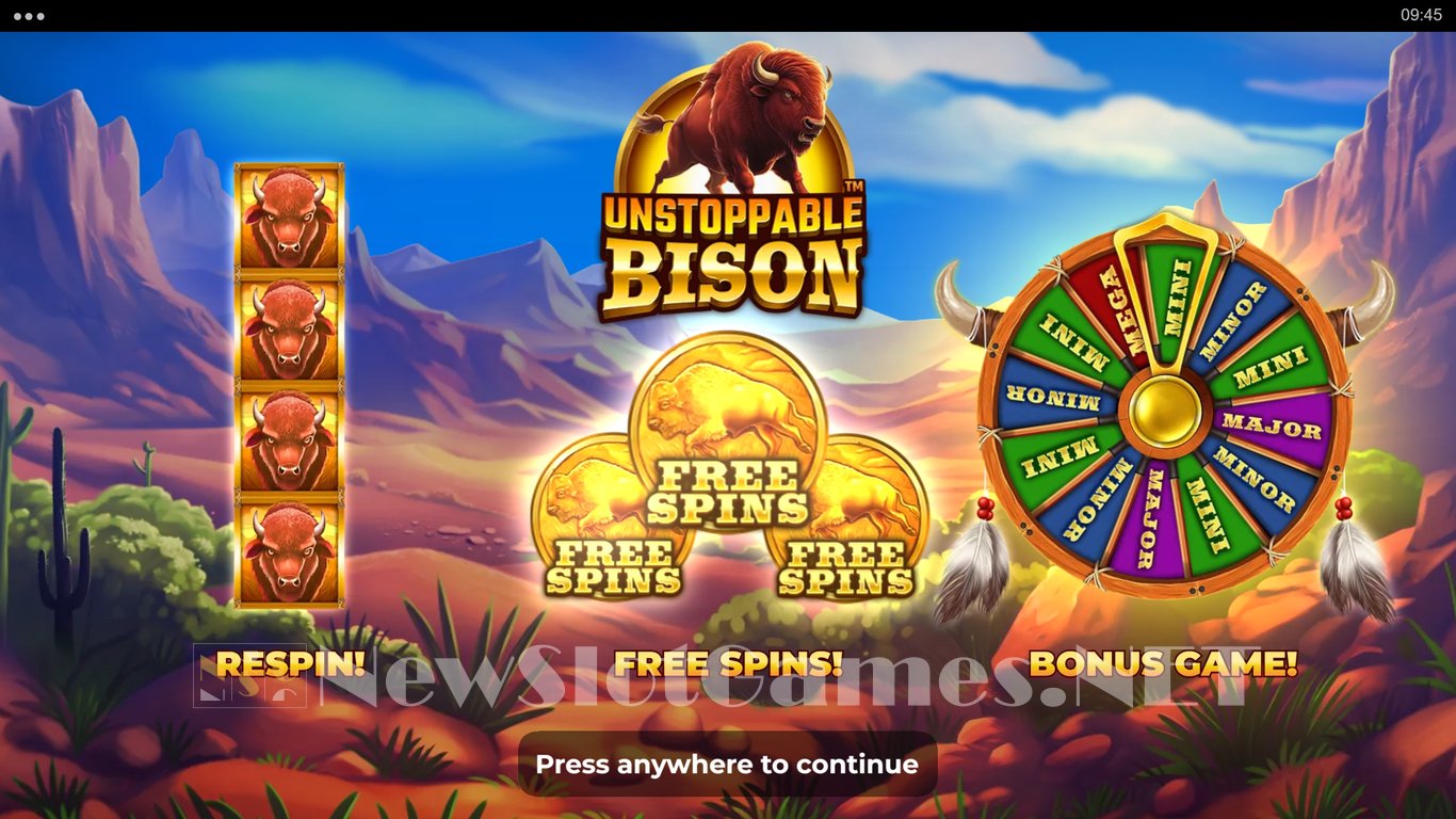 Unstoppable Bison Slot Review & Demo by Microgaming - Play Free Online