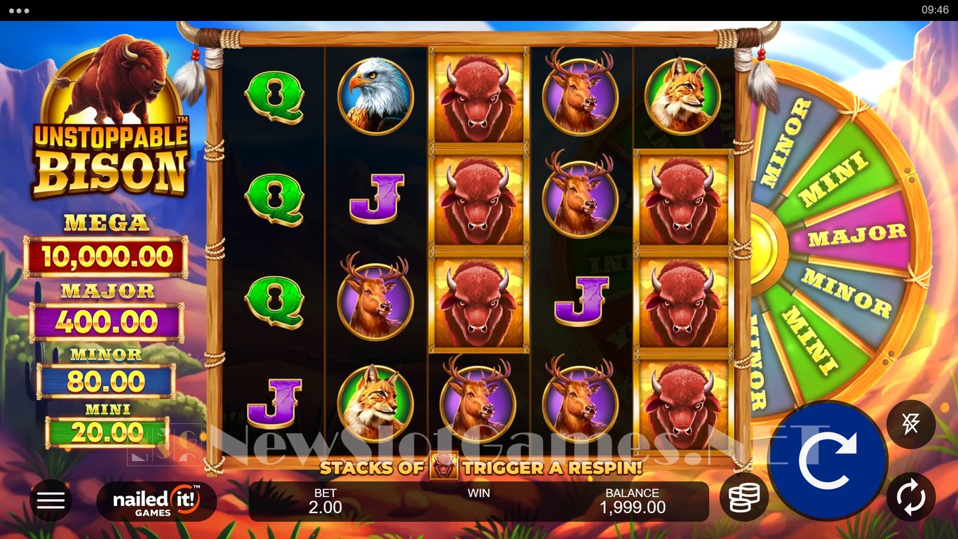 Unstoppable Bison Slot Review & Demo by Microgaming - Play Free Online