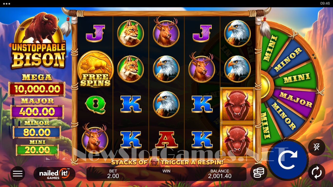 Unstoppable Bison Slot Slot Image in Demo - pic. 9
