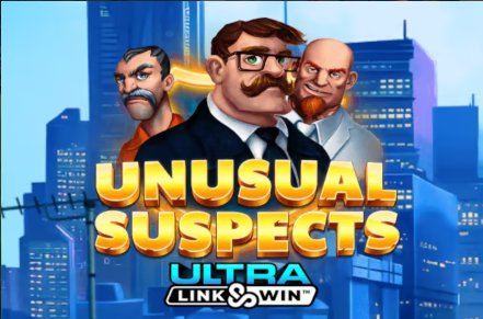 Unusual Suspects Ultra Link & Win Slot Logo