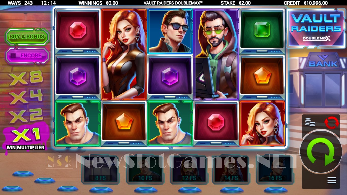 Vault Raiders DoubleMax Slot Slot Image in Demo - pic. 2