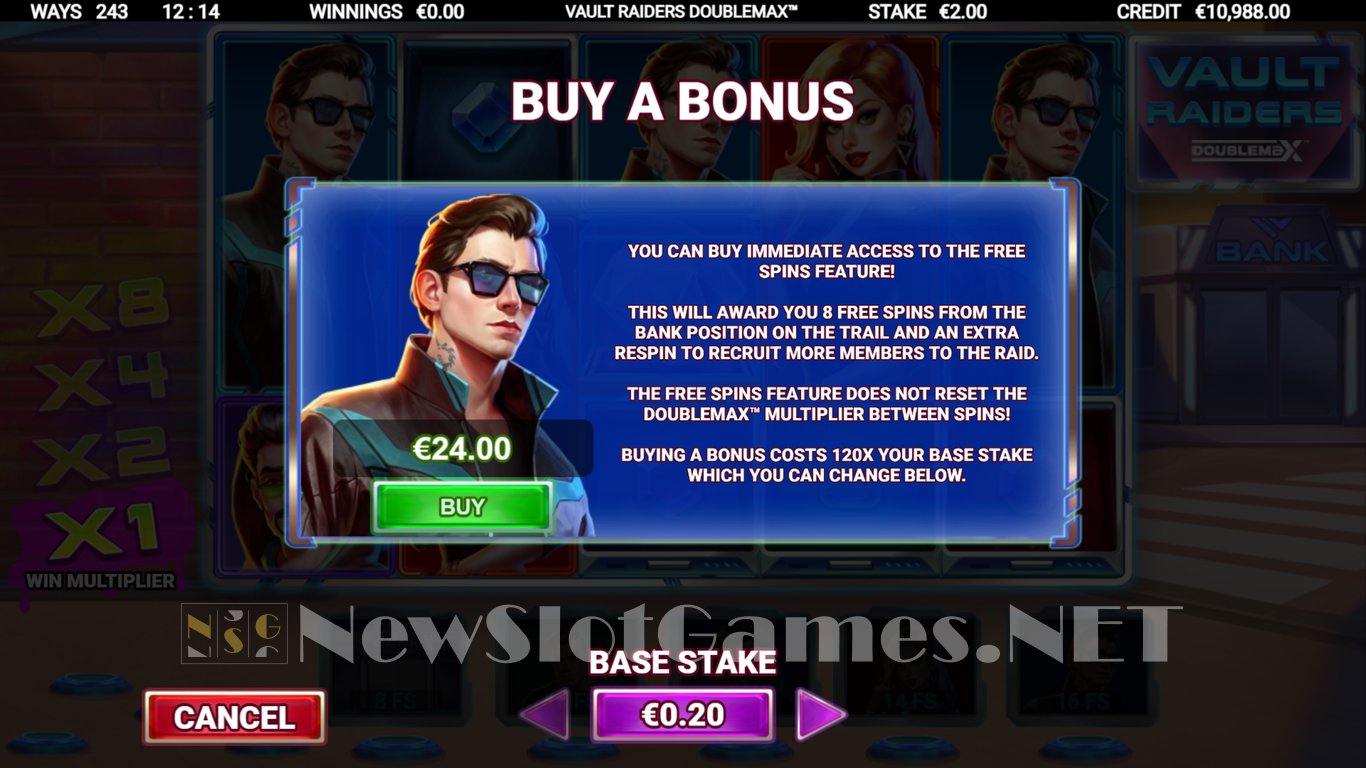 Vault Raiders DoubleMax Slot Slot Image in Demo - pic. 4