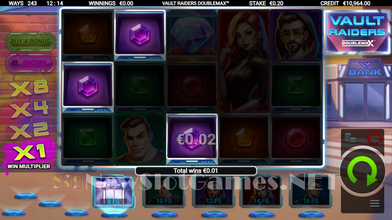 Vault Raiders DoubleMax Slot Slot Image in Demo - pic. 5