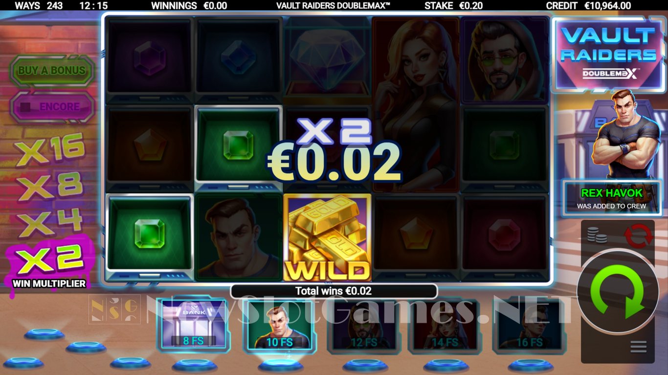 Vault Raiders DoubleMax Slot Slot Image in Demo - pic. 6
