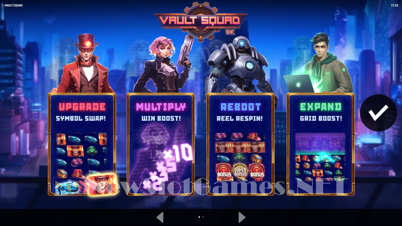 Vault Squad Slot Demo Image