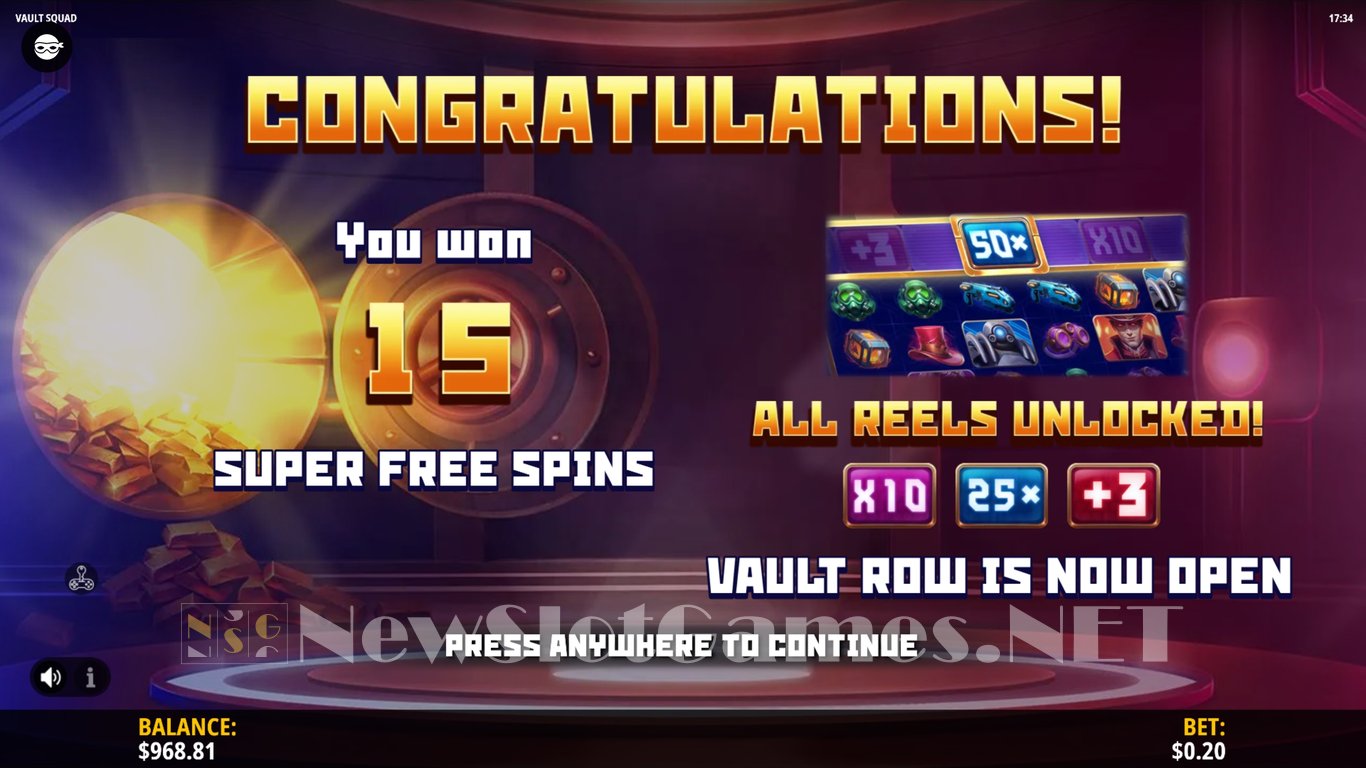 Vault Squad Slot Slot Image in Demo - pic. 9