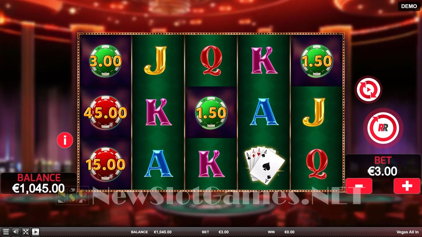 Vegas All In Slot Slot Image in Demo - pic. 3